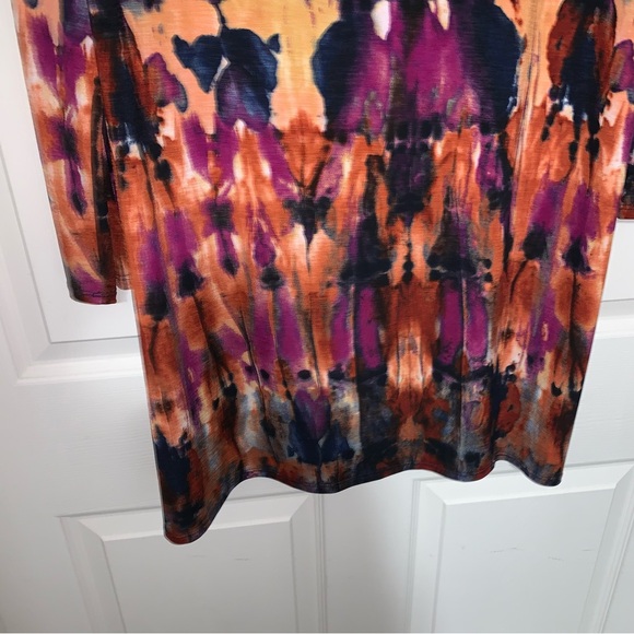 Multicolor Abstract Long Sleeve Dress Size XXL Lagenlook
Hippie Boho plus size - Picture 10 of 11